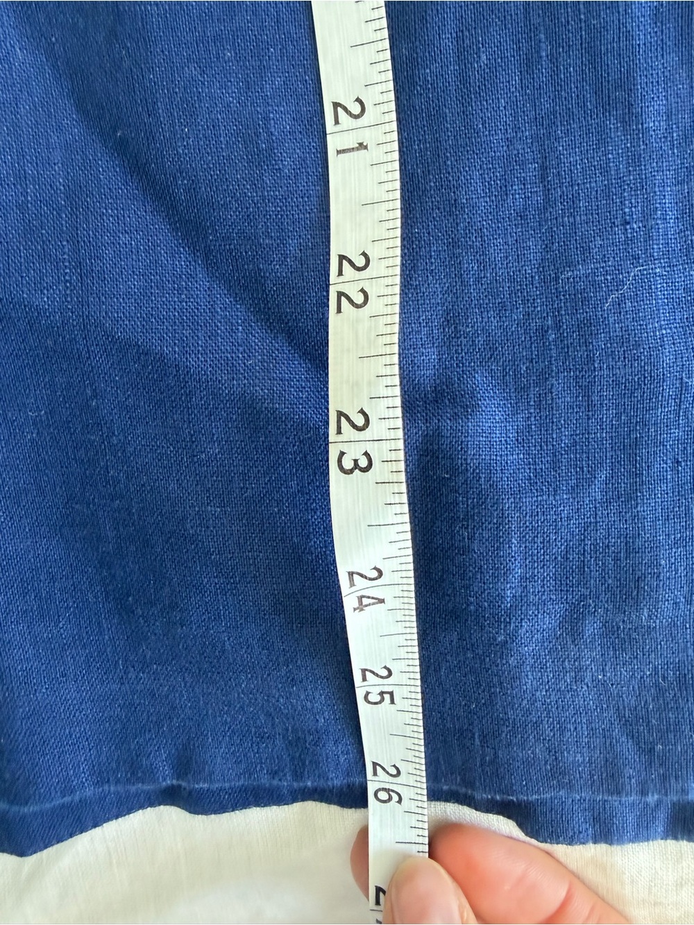 J. Crew Navy Blue Button-Front Mini Dress - Picture 12 of 13